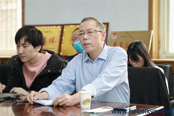 党委书记宋拴臣到检测中心进行技术授课