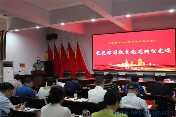 我队以先进典型教育深化学习效果