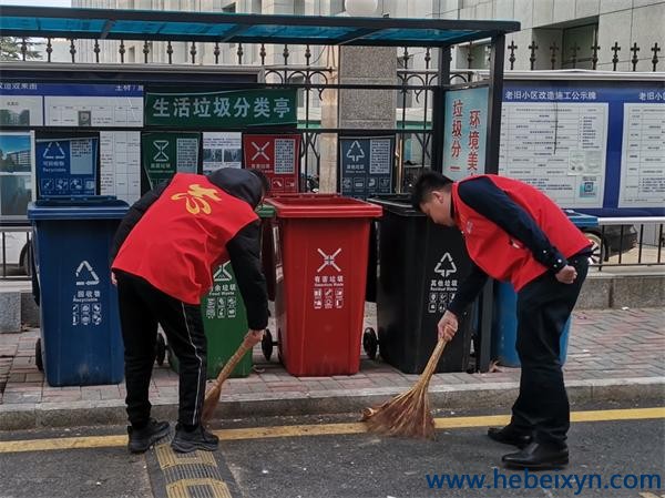 能勘院支部让志愿服务点亮雷锋精神